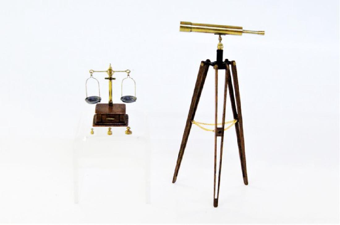 Artisan Miniature Telescope & Scale (1 of 3)