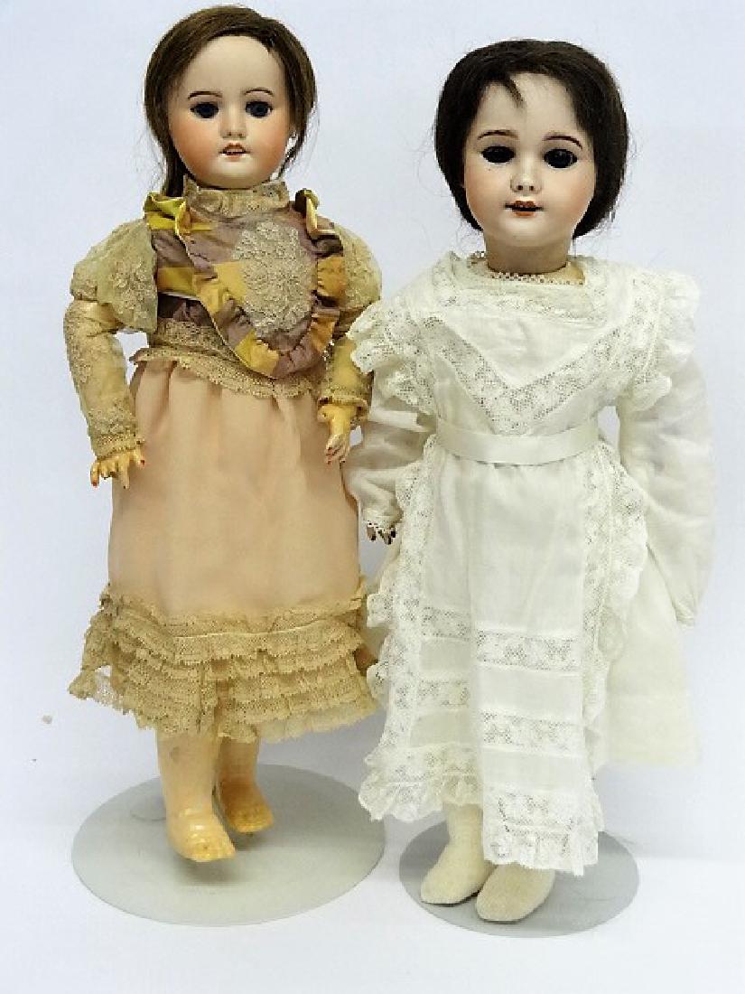 Two SFBJ Bisque Dolls (1 of 3)