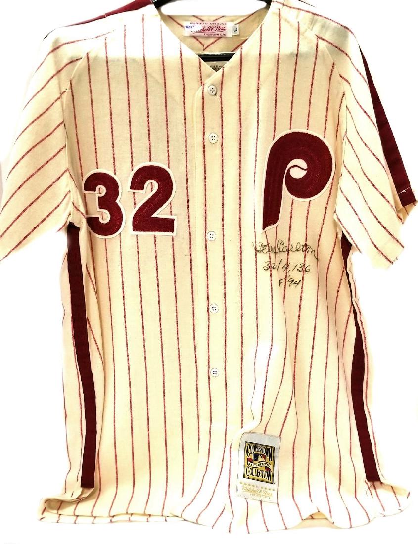 Steve Carlton Signed Jersey (1 of 1)