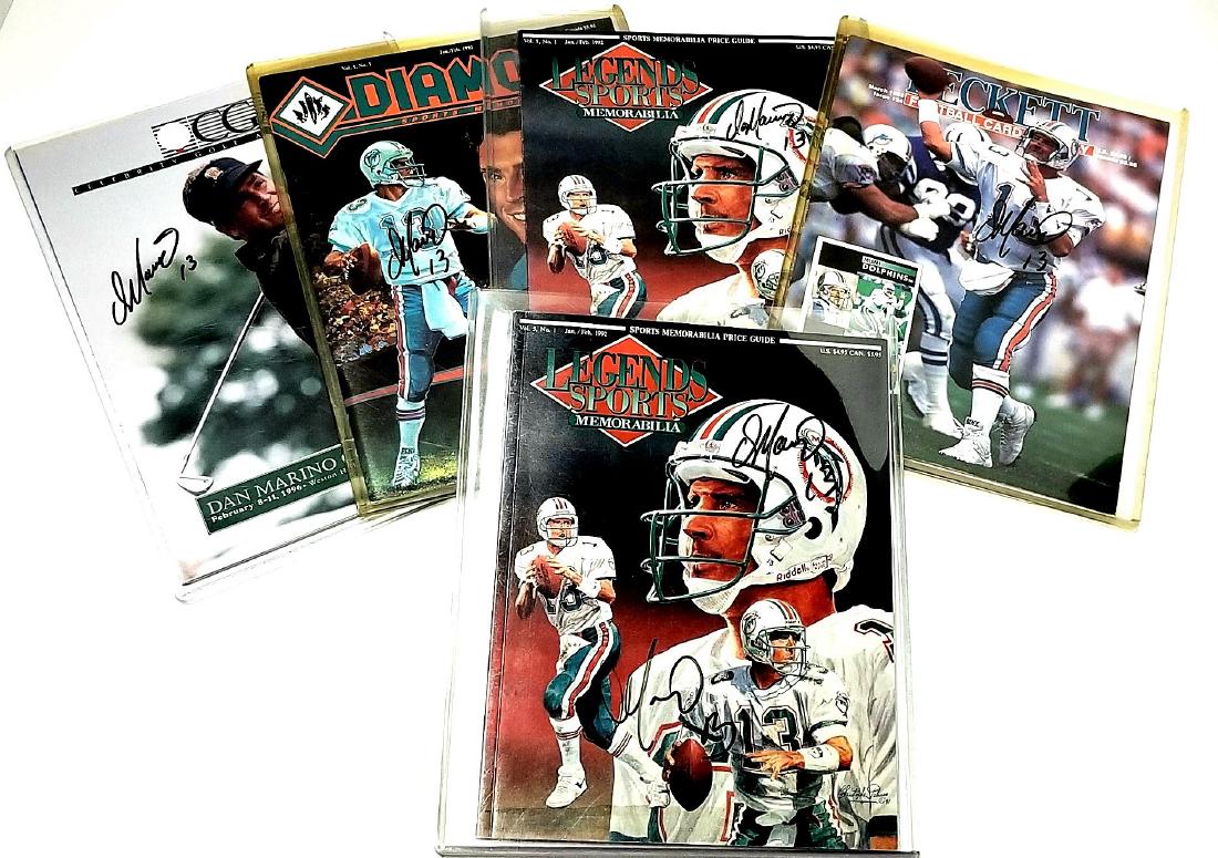 Dan Marino Signed Magazine Covers (1 of 1)