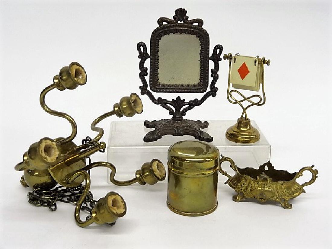 Dollhouse Brass Chandelier Lot (1 of 1)