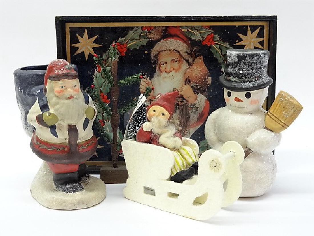 Group Christmas, Radko Tray, Walnut Ridge Collectable (1 of 2)