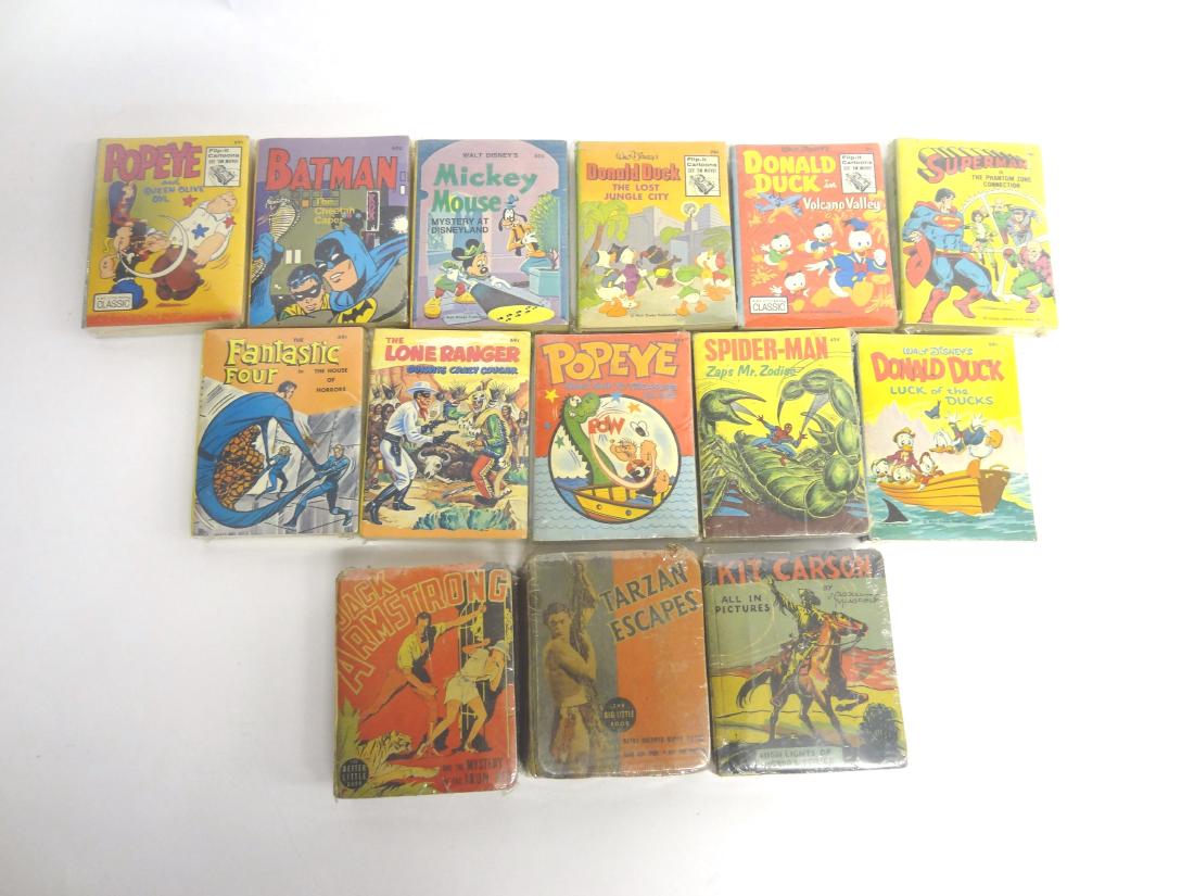 Big Little Books Lot: A Big Little Books including Popeye, Lone Ranger and many more 4"T