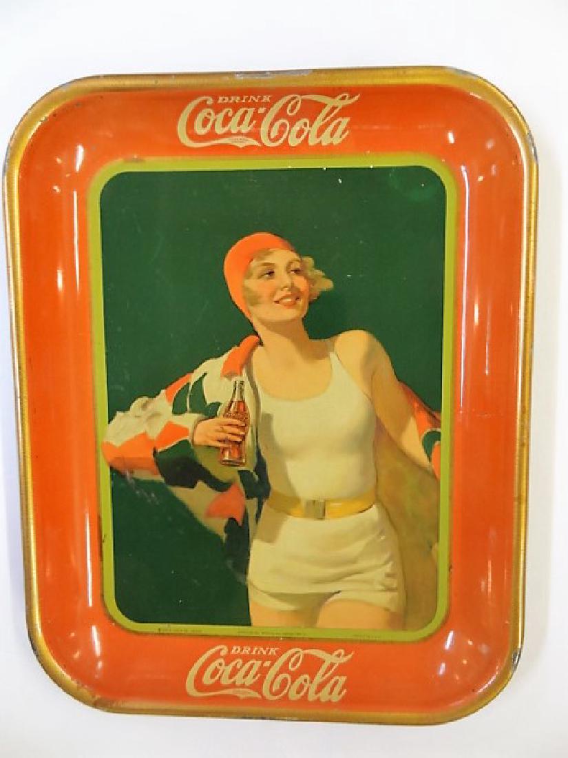 1930 Vintage Coca Cola Advertising Tray
