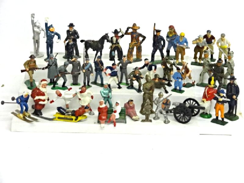 Group of Vintage Metal Figures (1 of 8)