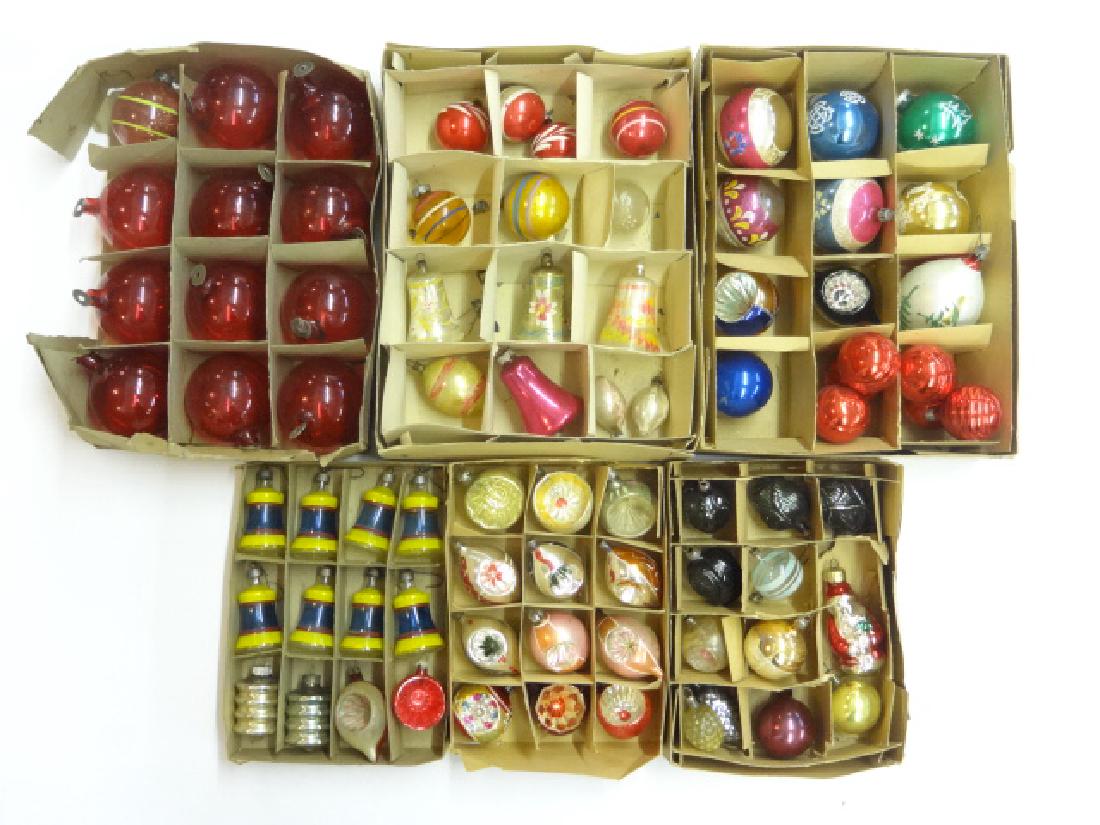 Large Lot of Vintage Christmas Balls (1 of 1)