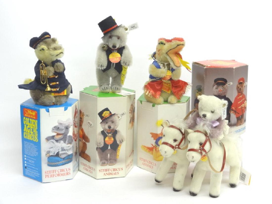 Five Steiff Golden Age of Circus Animals (1 of 1)
