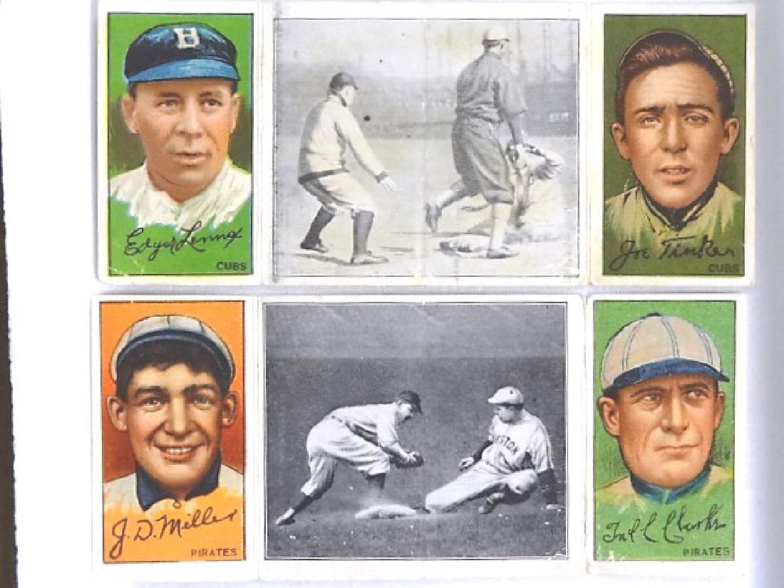 Lot of 2 Triple Fold Tobacco Baseball Cards (1 of 2)