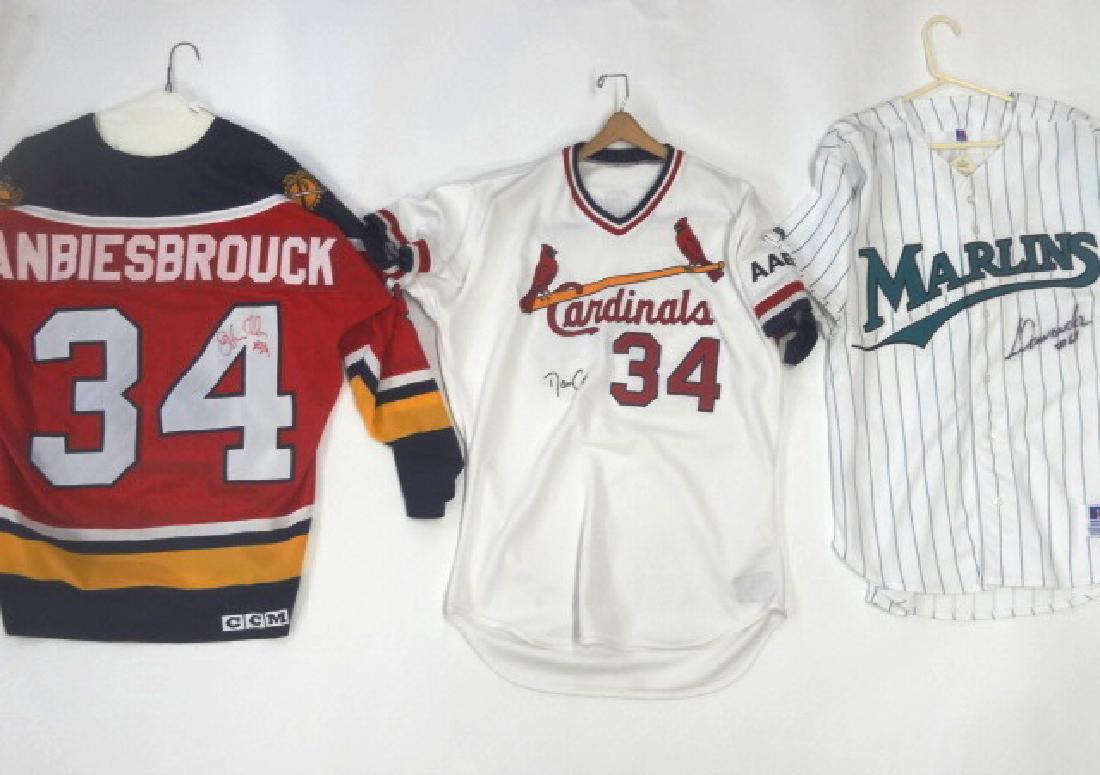 Signed MLB & NFL Jerseys (1 of 1)