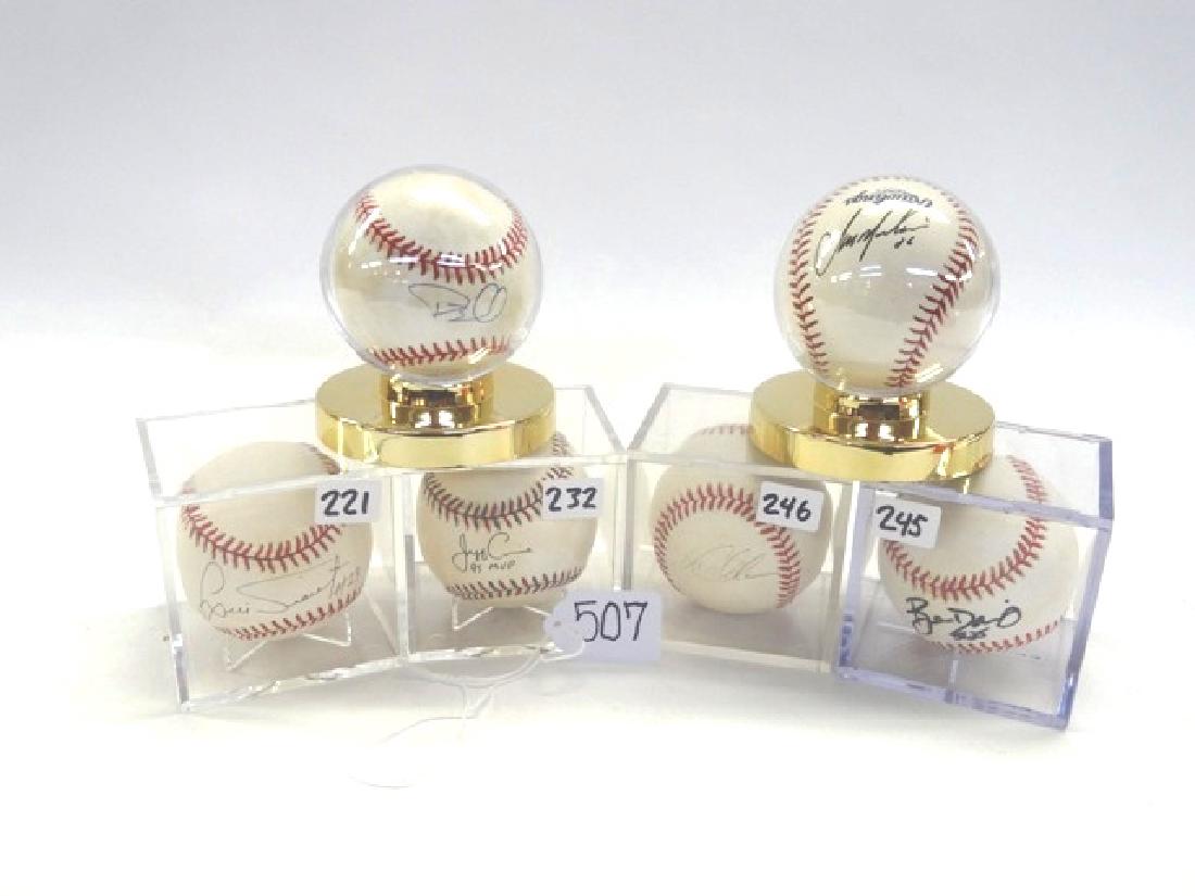 Six Autographed baseballs (1 of 1)