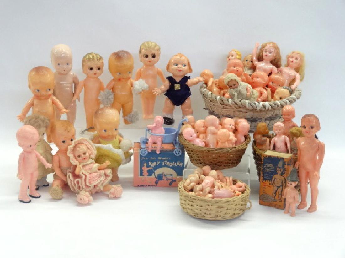 Large Collection Hard Plastic Baby Dolls (1 of 3)