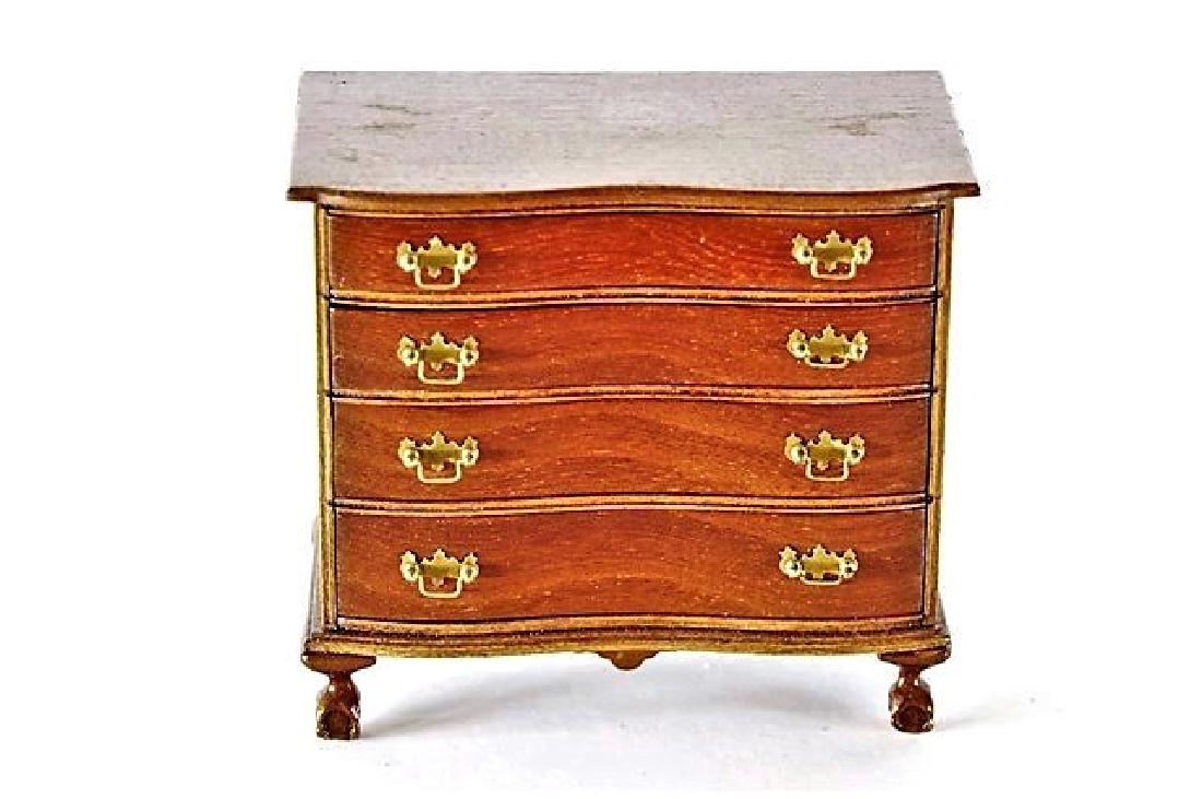 Edward Norton Oxbow Serpentine Dresser Dollhouse (1 of 2)