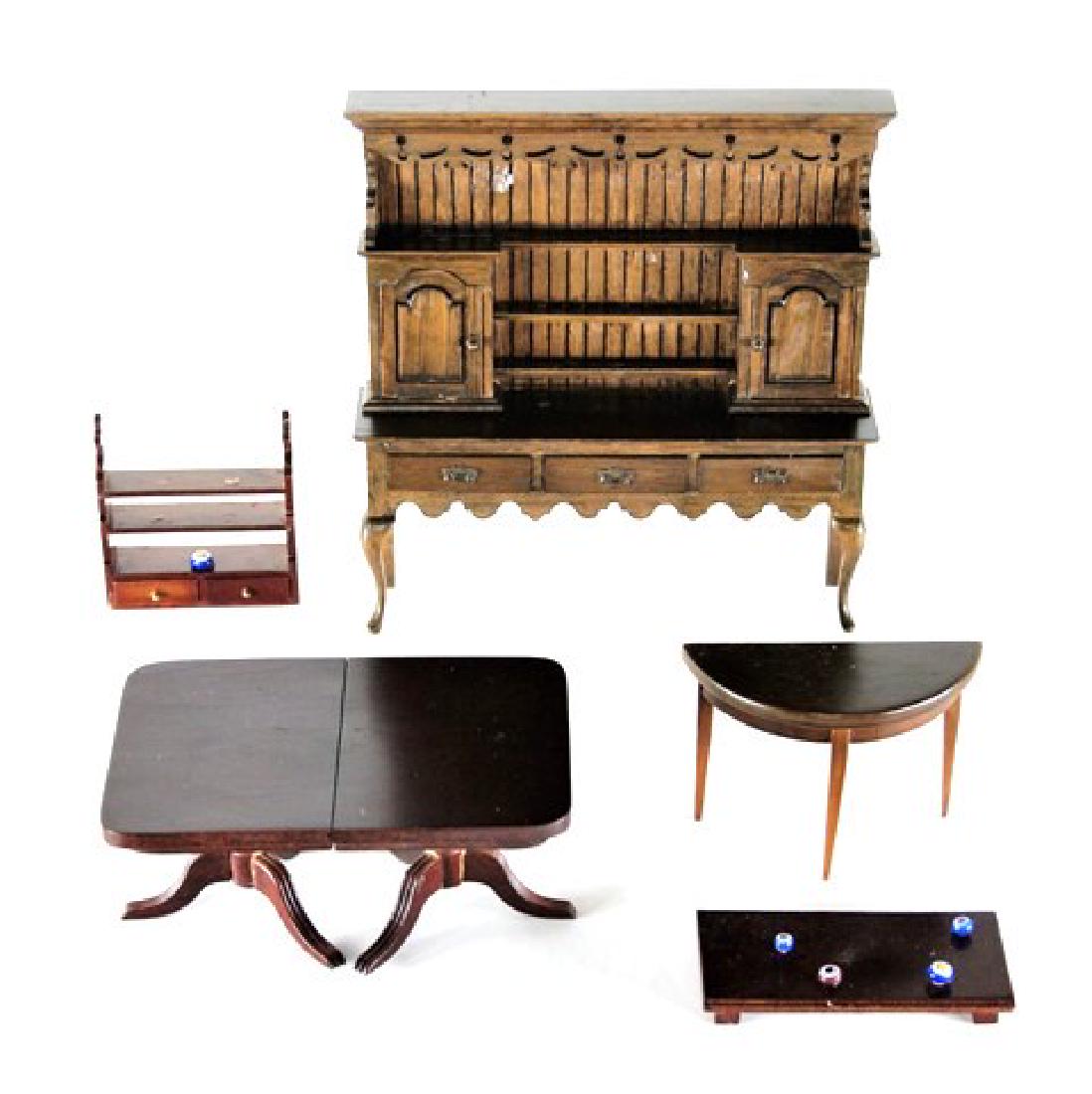 Thorne Dining Room Furniture Dollhouse Miniatures (1 of 1)