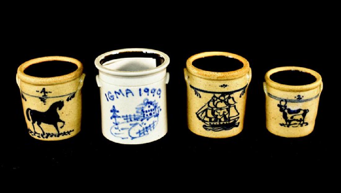 Jean Graber Decorated Crocks Dollhouse Miniatures (1 of 2)