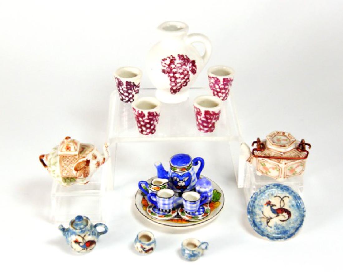 Dollhouse Miniature Tea Sets (1 of 1)