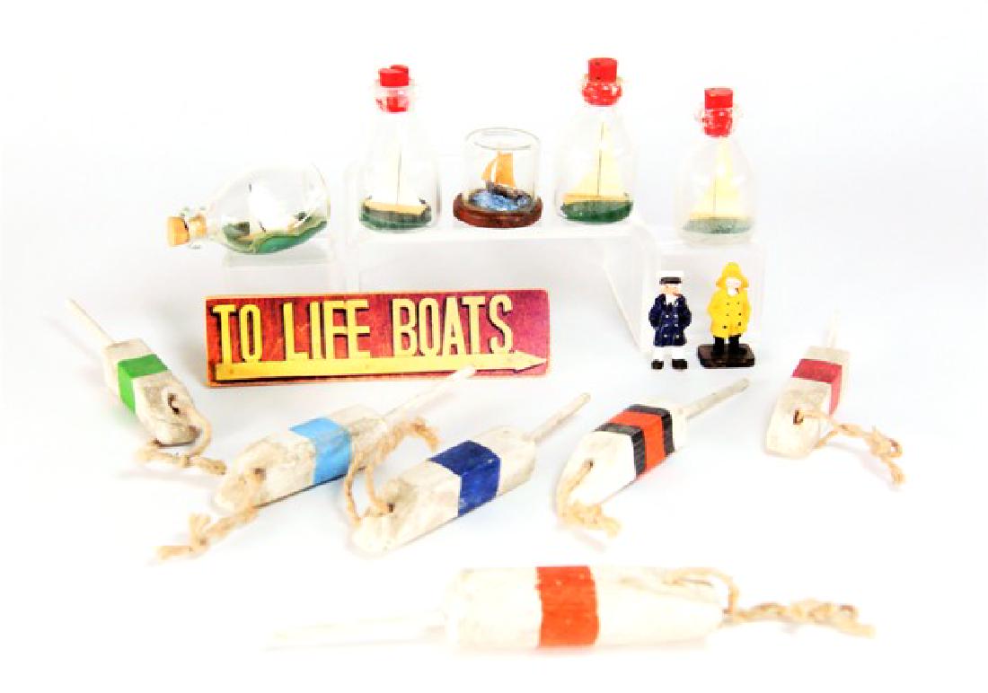 Group of Nautical Dollhouse Miniatures (1 of 1)