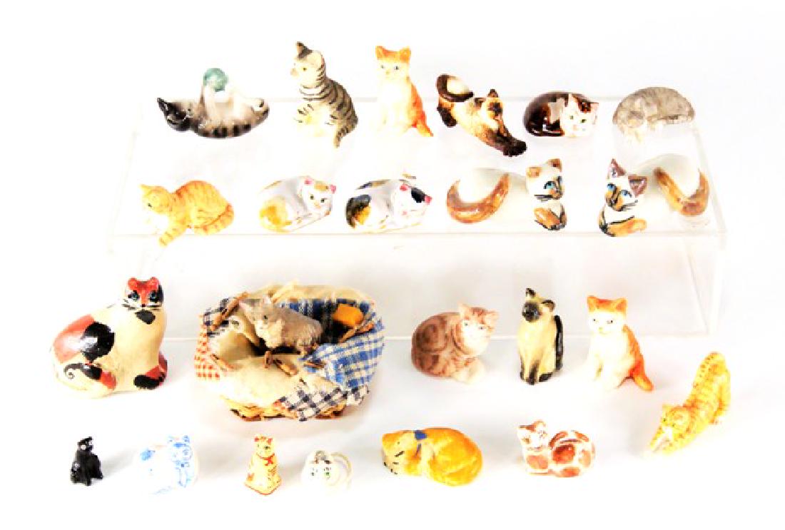 Artisan Miniature Cats for Dollhouse (1 of 1)