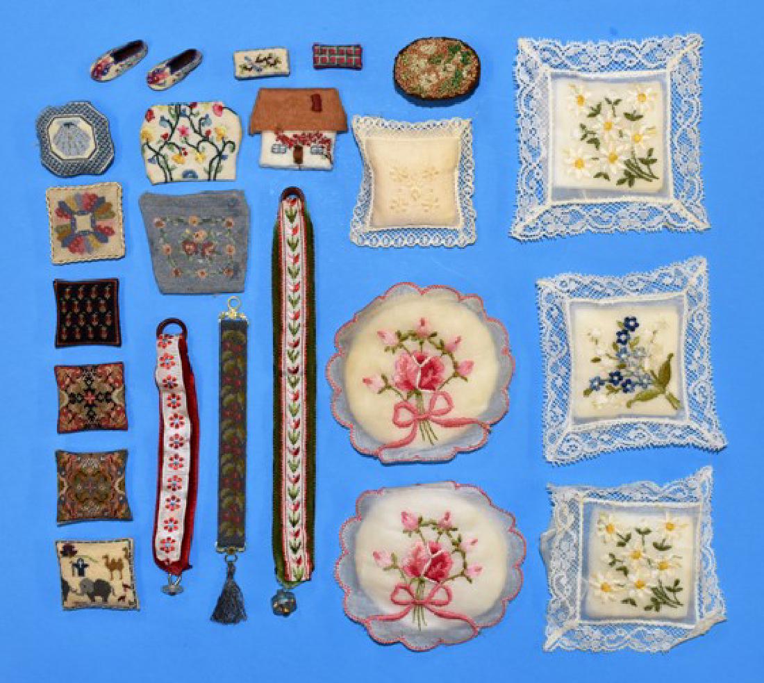 Needlework Dollhouse Accessories Miniatures (1 of 4)