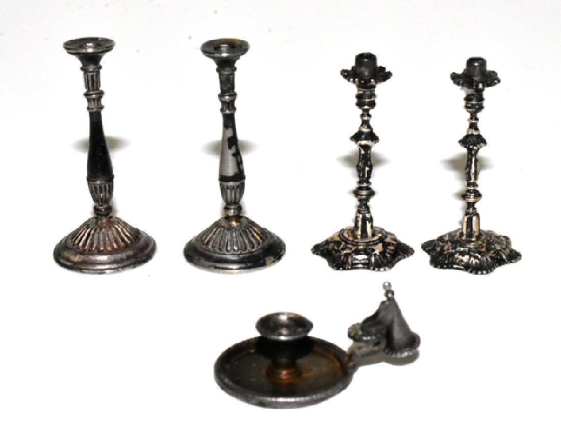 Pete Acquisto Sterling Dollhouse Candlesticks (1 of 1)