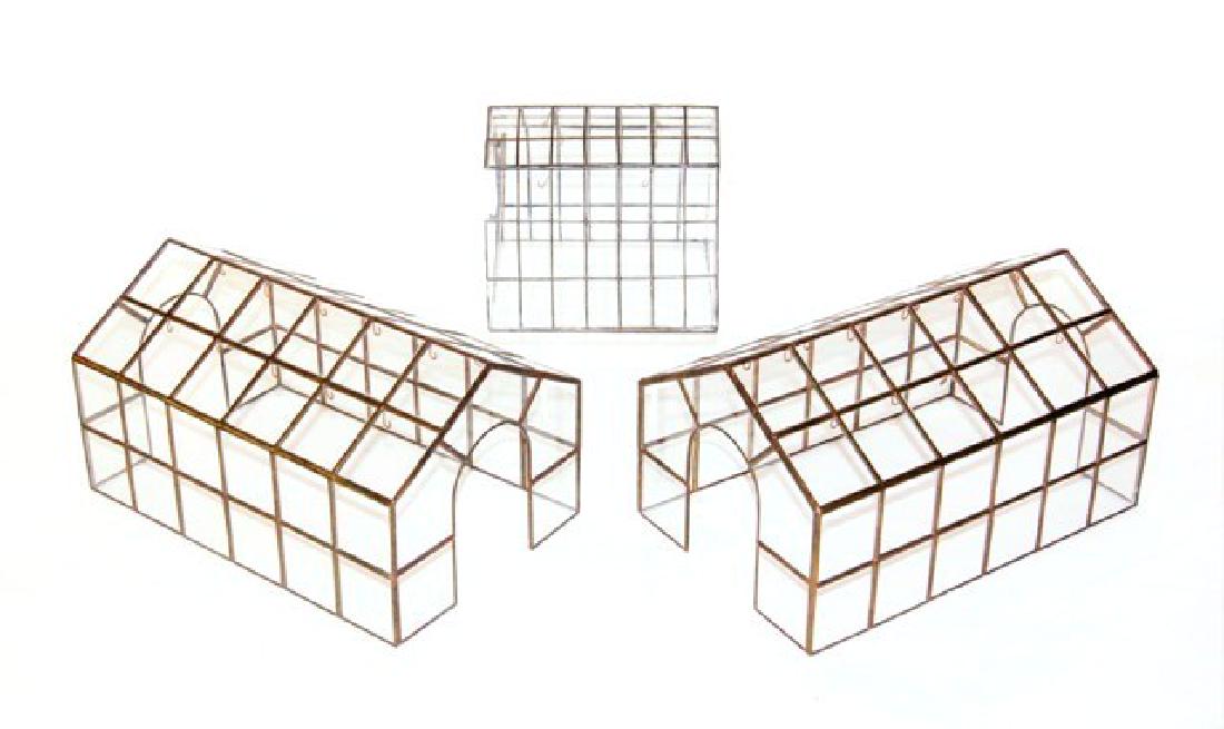 Three Dollhouse Green Houses (1 of 1)