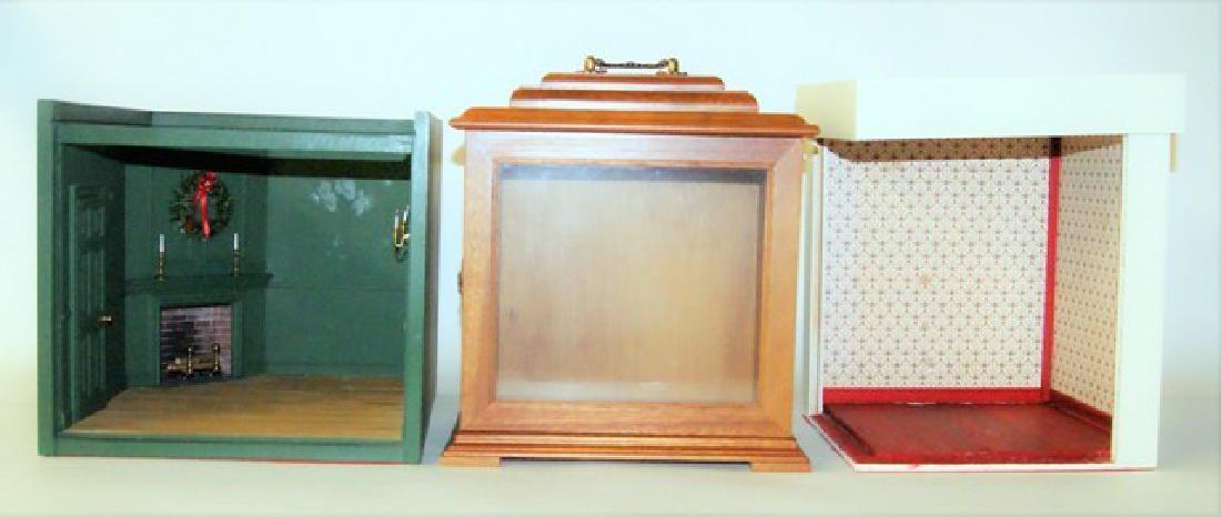 Three Small Dollhouse Room Boxes (1 of 2)