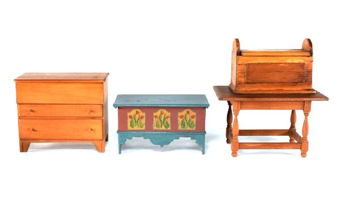 Country Artisan Furniture for Dollhouse Miniatures (1 of 2)