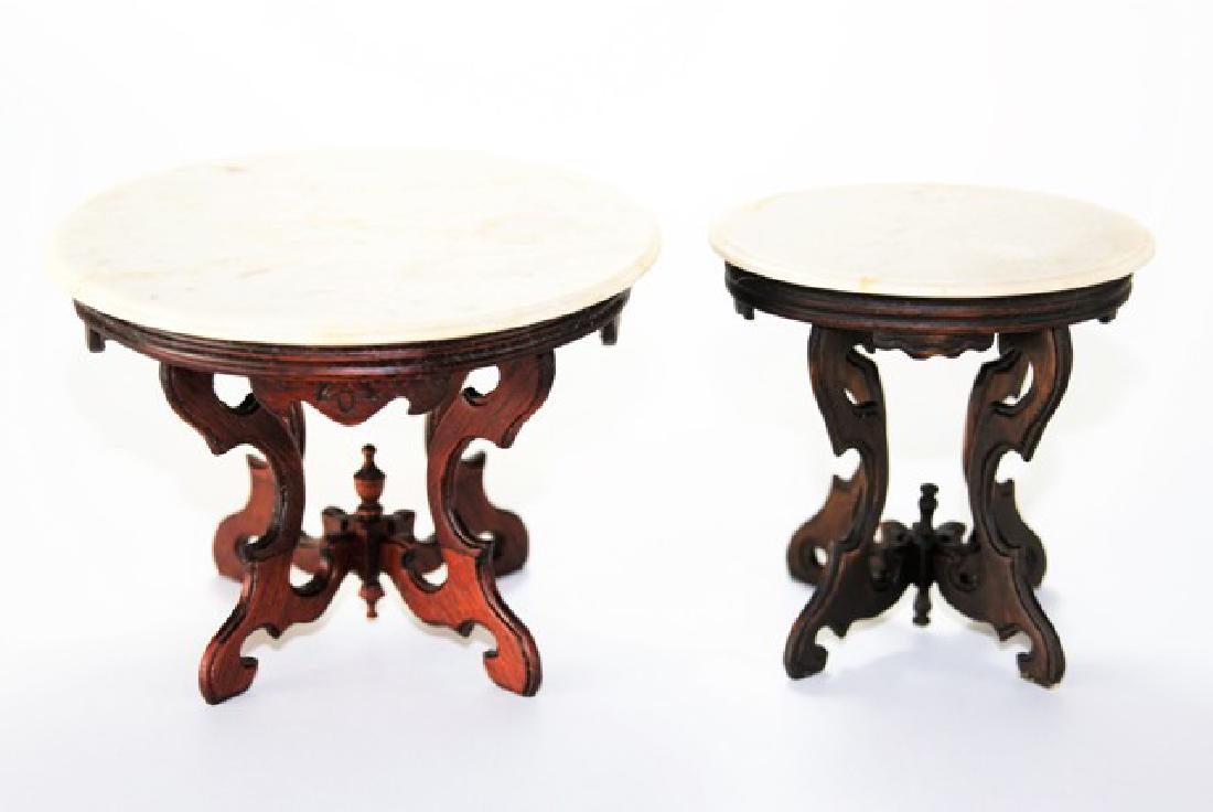 Nic Nichols Marble Top Tables for Dollhouse Miniatures (1 of 1)