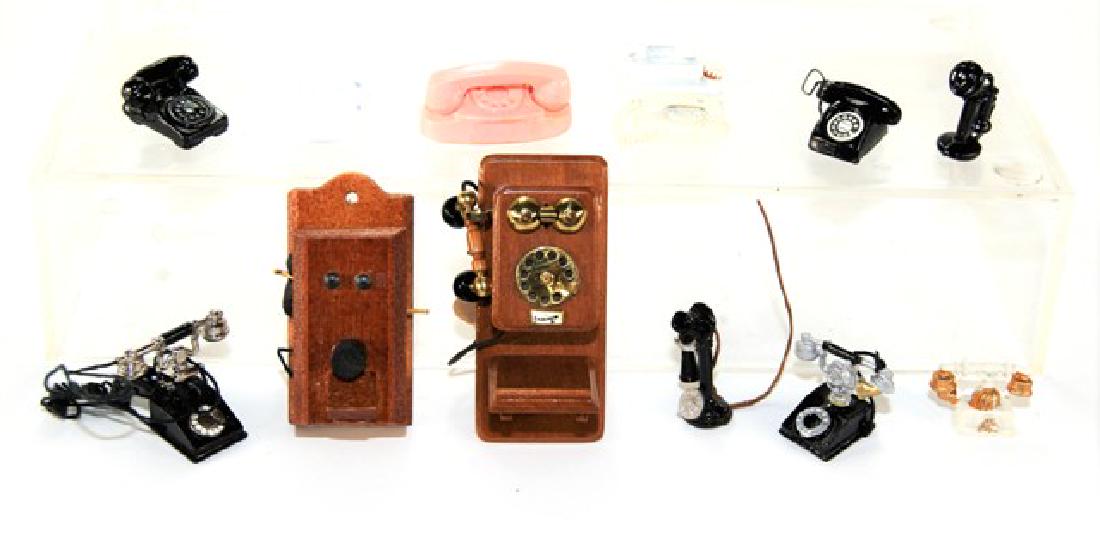 Victor Franco & Others Dollhouse Miniature Telephones (1 of 1)