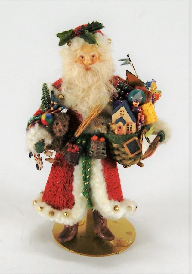 Linda Steir Artisan Santa Claus Dollhouse Doll (1 of 1)