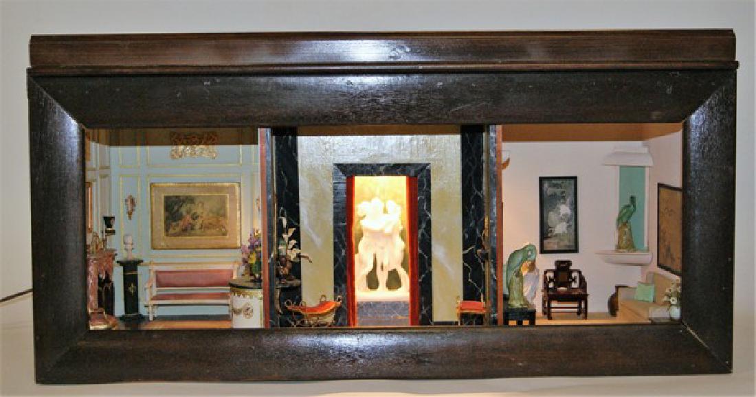 Vintage Three Room Box Dollhouse (1 of 6)