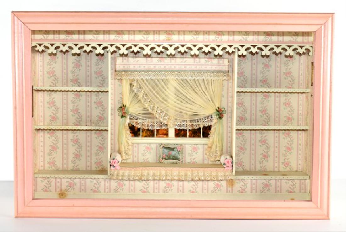 Shallow Window Seat Room Box Dollhouse Mar 31 18 Ron Rhoads Auctioneers In Pa