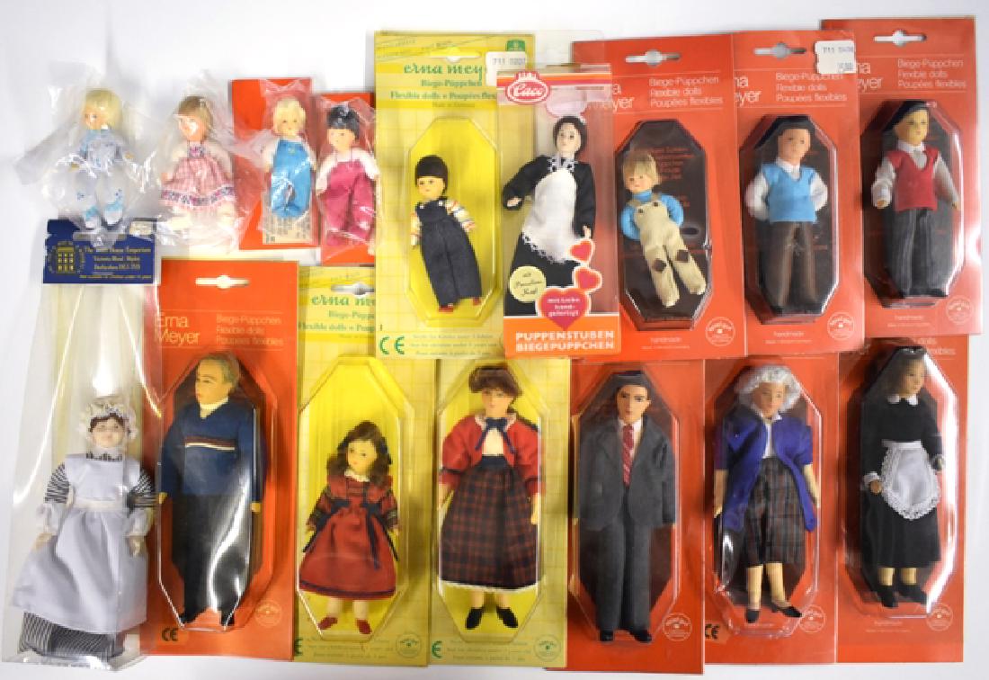 Erna Meyer 14 Dollhouse Miniature Dolls & Others (1 of 1)