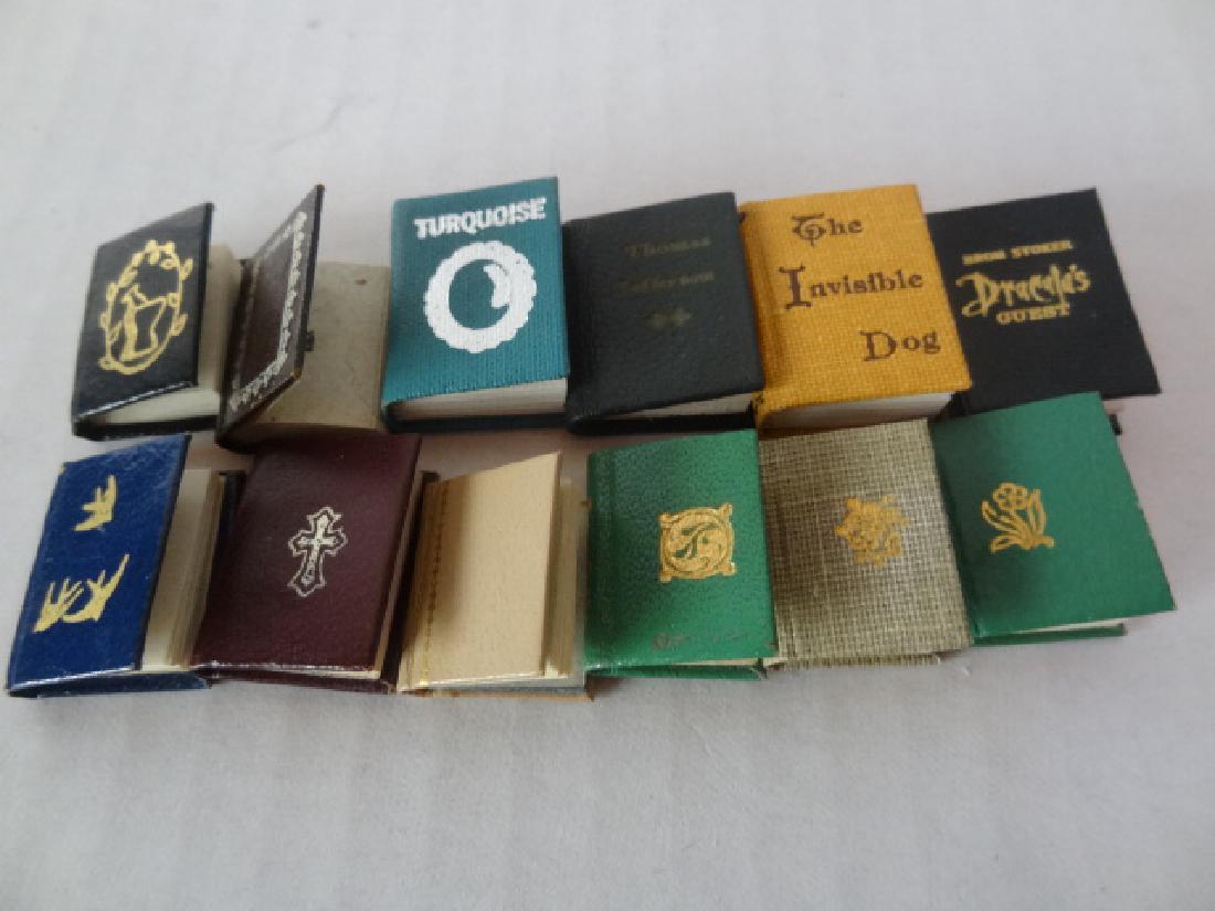Mosaic & Borrowers Press Dollhouse Miniature Books (1 of 2)