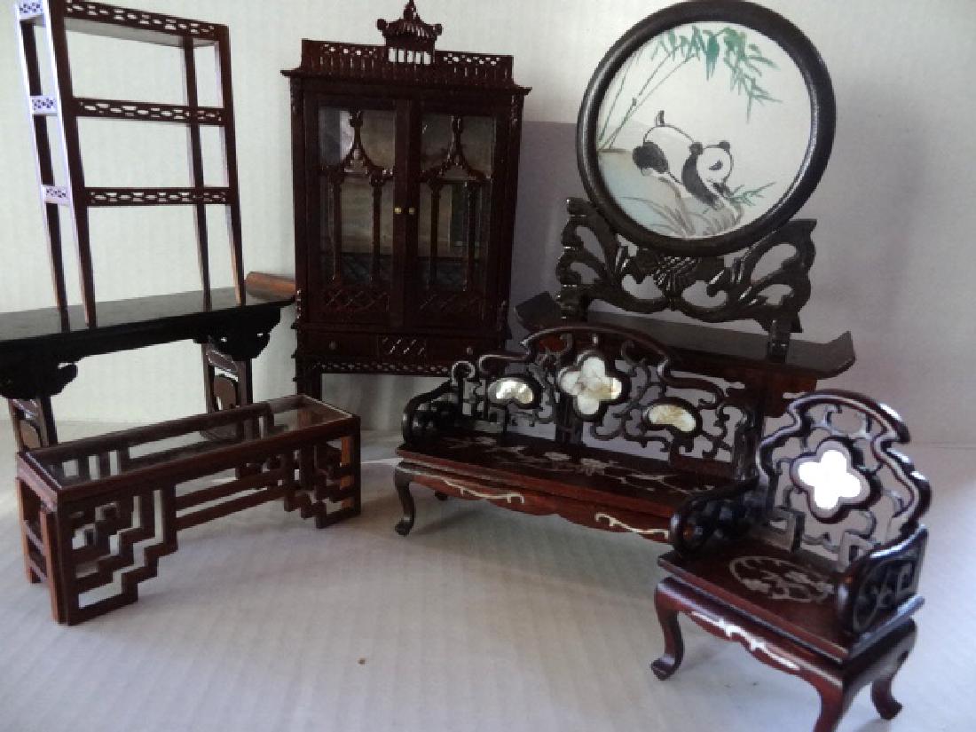 Dollhouse Oriental Miniature Furniture (1 of 3)