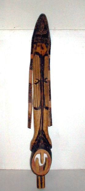 African Mask in anthropomorphic form