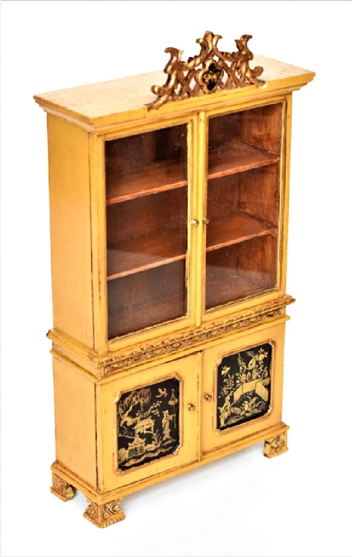 Elisabett Andrews Dollhouse Chinoiserie China Cabinet (1 of 2)