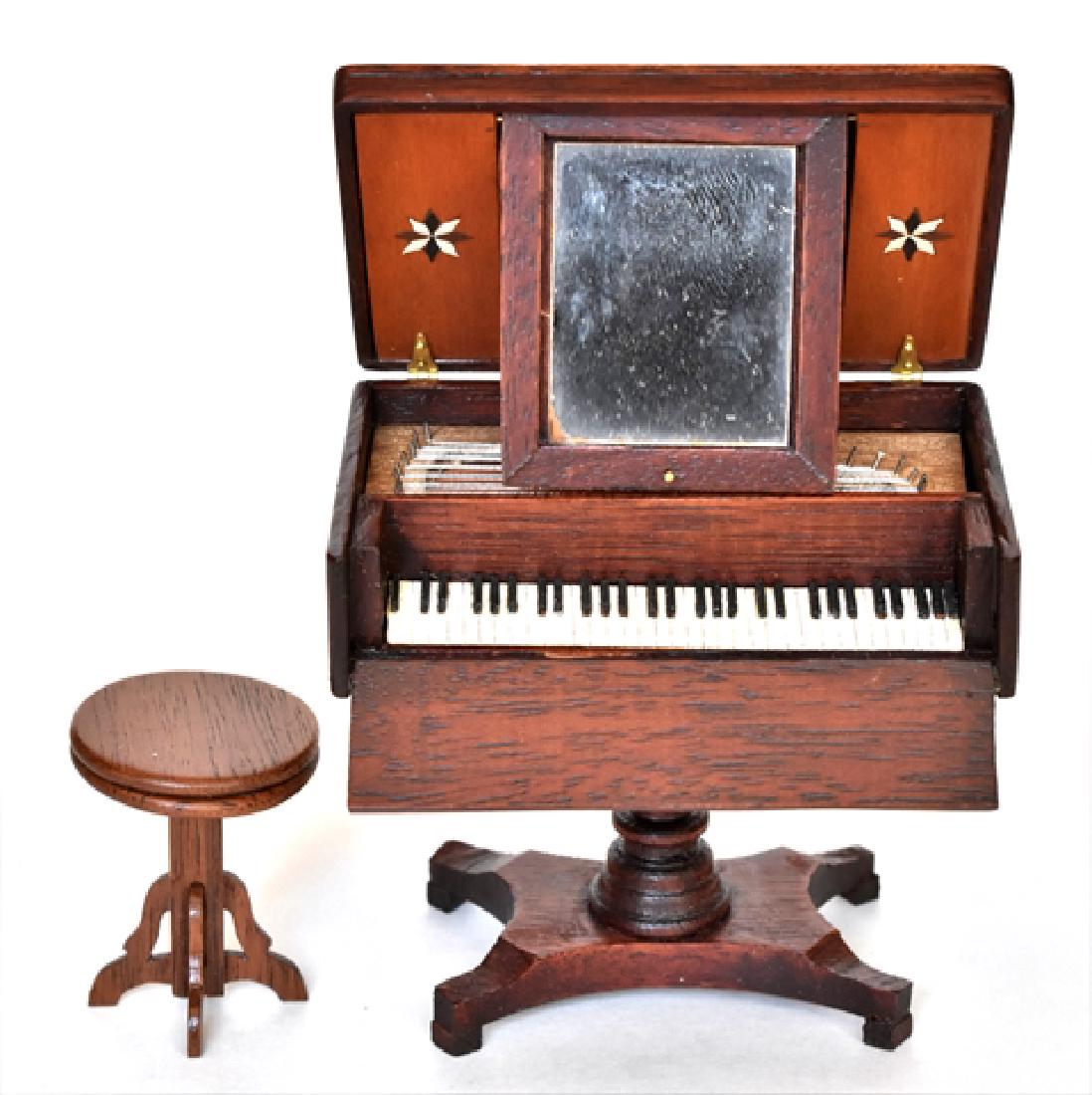 Ralph Partelow Dollhouse Piano Workbench Miniature (1 of 5)