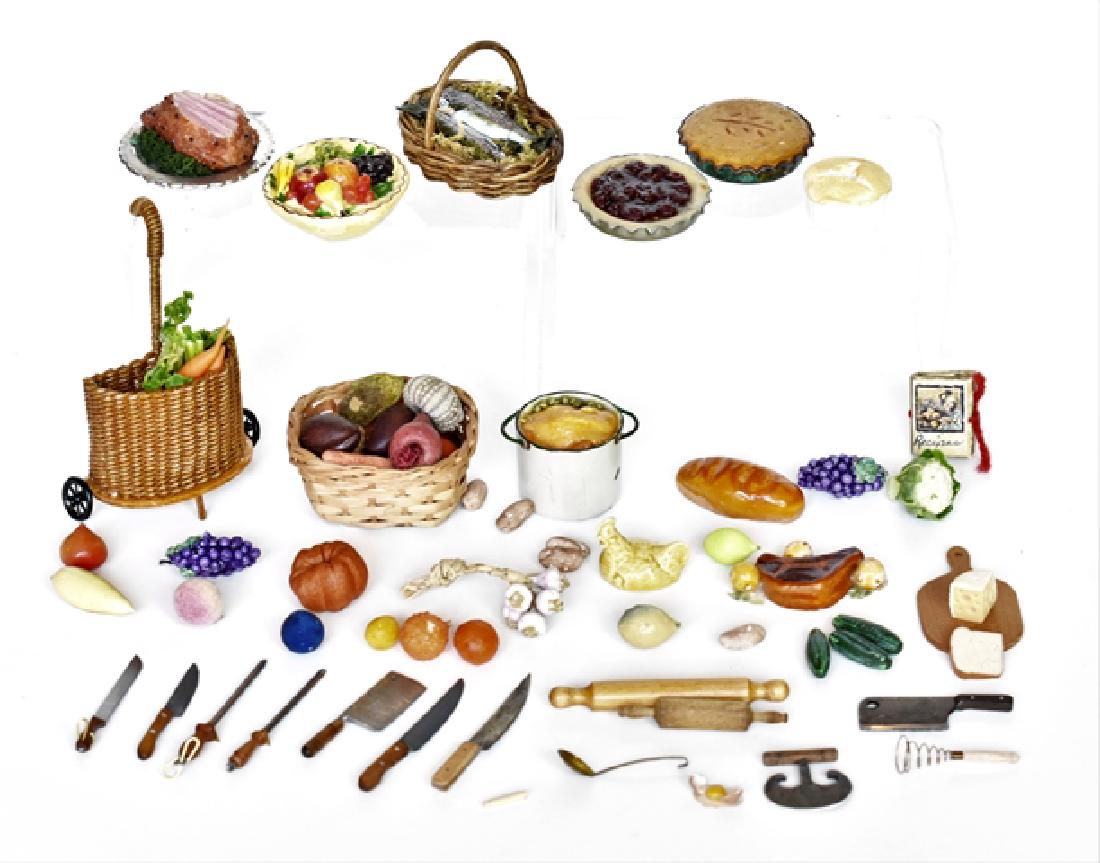 large Lot Dollhouse Food & Utensil Accessories (1 of 1)