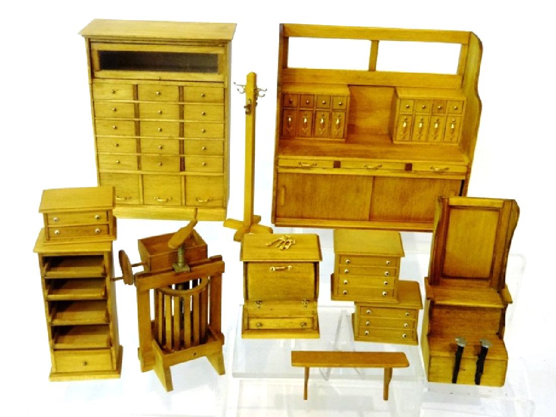 Dollhouse J. Gans Store Fixtures & Displays Miniatures (1 of 1)