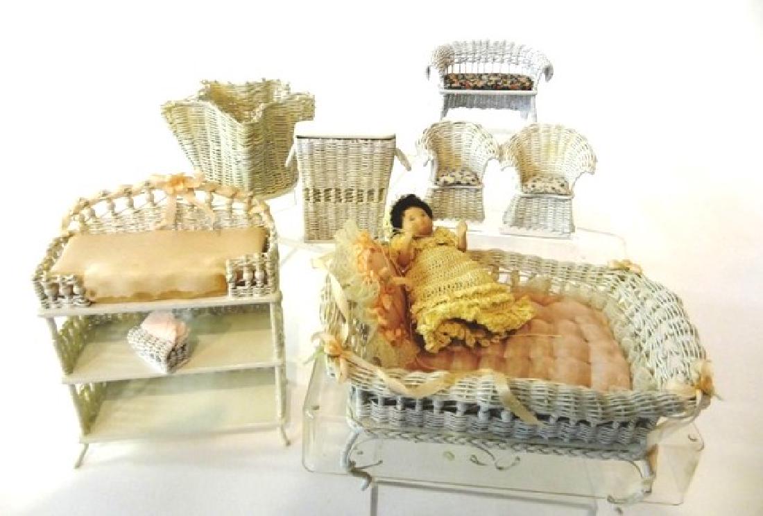 Dollhouse Warling & Markstrom Nursery Furniture (1 of 1)