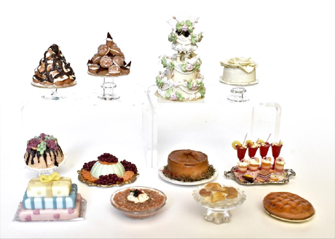 Dollhouse Dozen Desserts Miniatures (1 of 1)