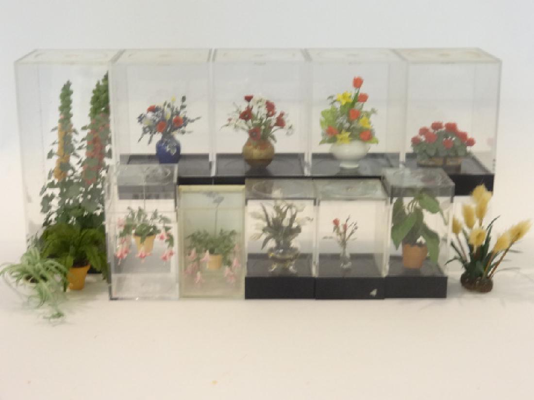 Thirteen Dollhouse Plants Miniatures (1 of 3)