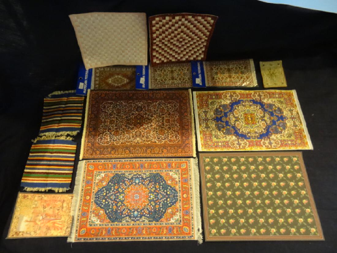 Large Lot Dollhouse Carpets & Quilts Miniatures (1 of 1)