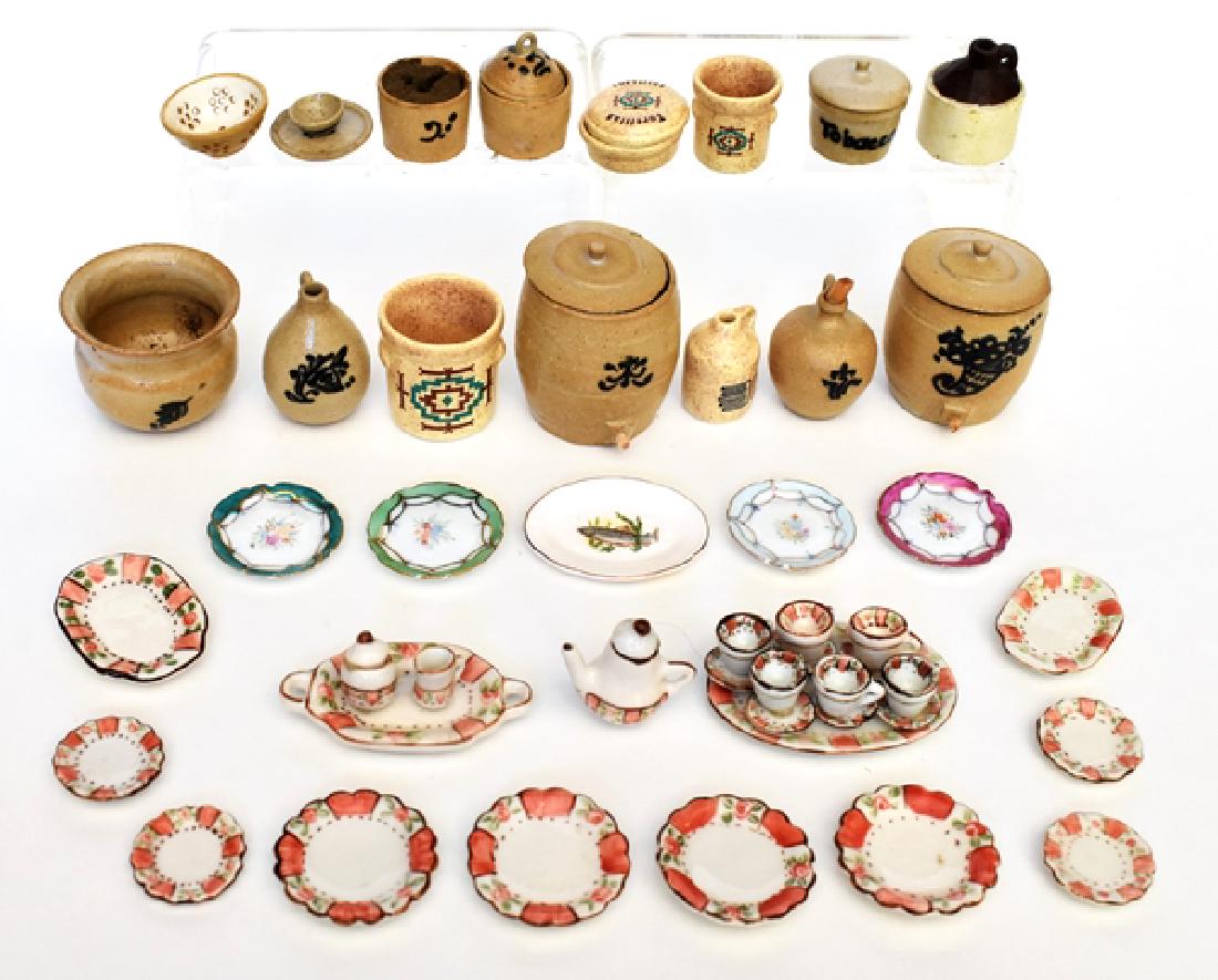 Dollhouse China & Stoneware Miniatures (1 of 1)