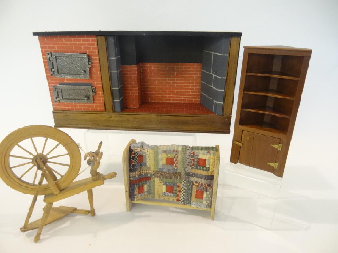Dollhouse Colonial Fireplace (1 of 1)