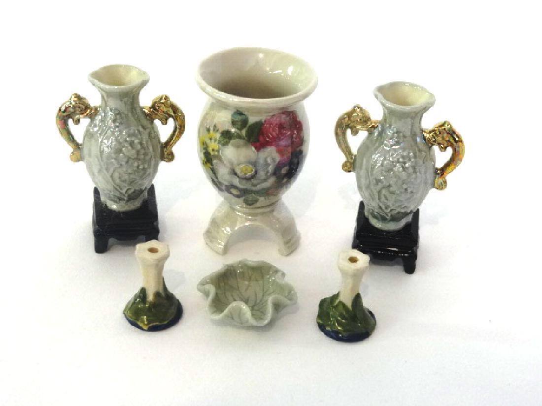 Vince Stapleton Dollhouse Urns & Candlesticks (1 of 1)