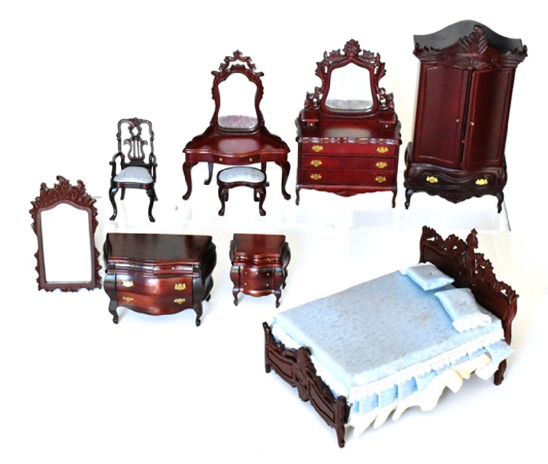 Dollhouse Commercial Bedroom Furniture Miniatures (1 of 1)