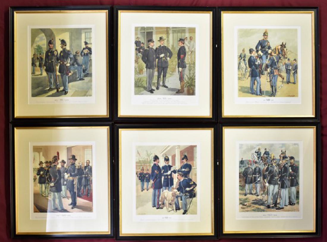 Six H.A. Ogden US Military Uniform Prints (1 of 7)