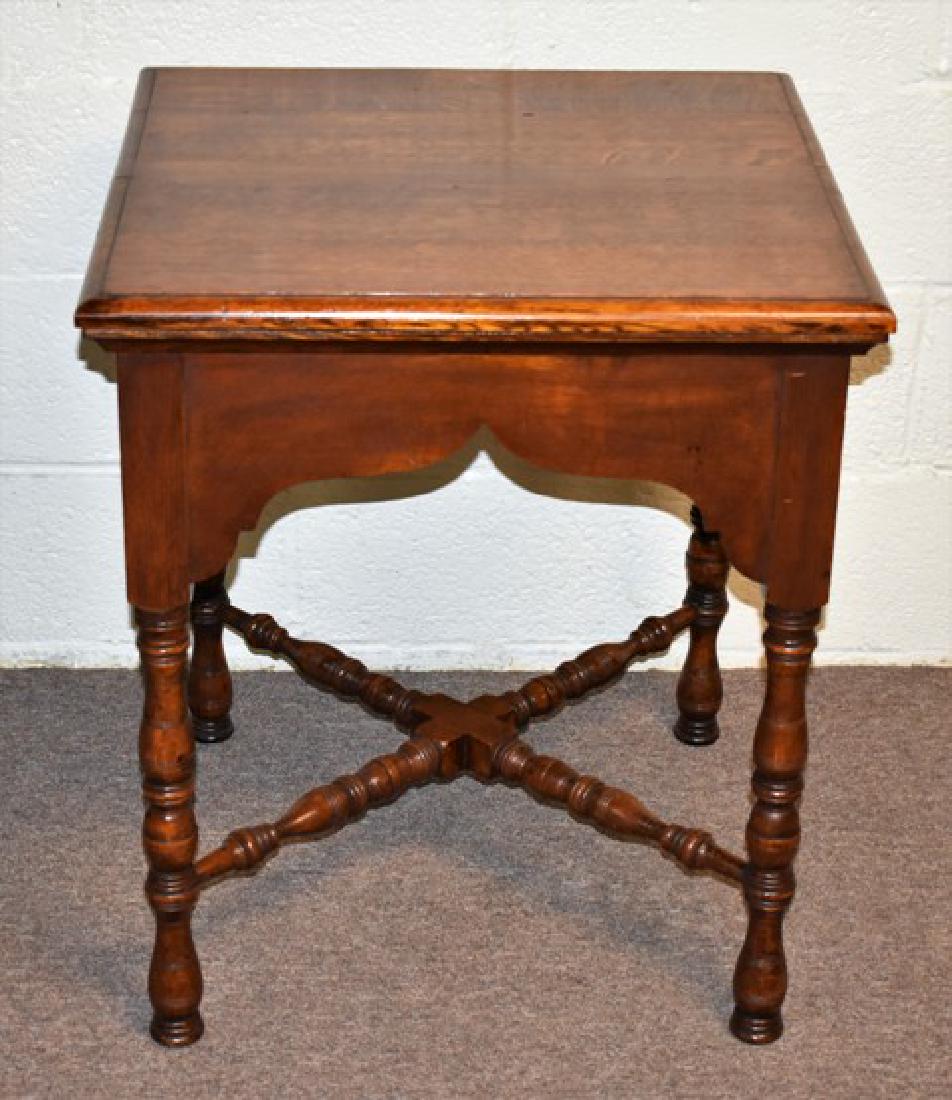 Antique Liberty Oak Side Table (1 of 2)