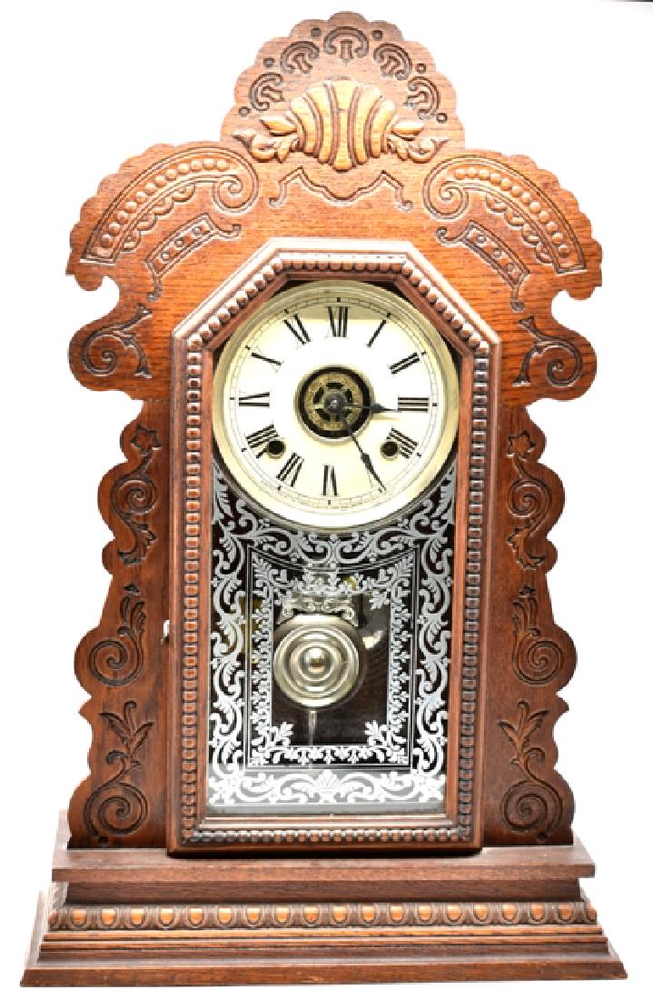 Antique Ansonia Kitchen Clock With Alarm